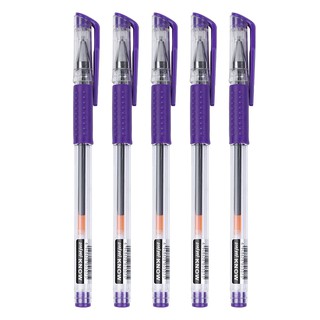🔹 combo 5 bút gel nước mini - mực tím.