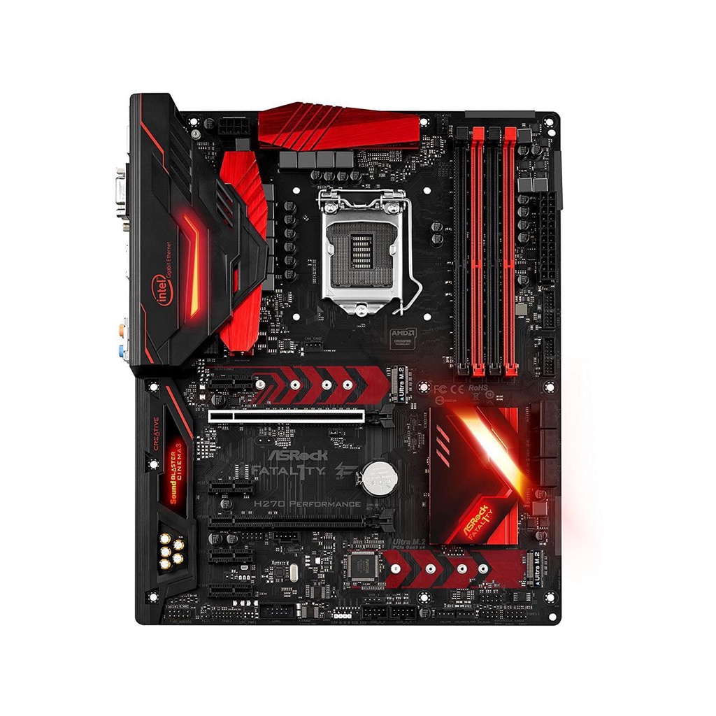 ASROCK Fatal1ty H270 Hiệu suất LGA1151, H270, ATX, 6WAY BTC MINING