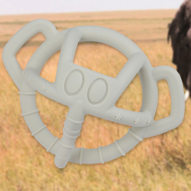 Đồ Chơi Ngậm Nướu Bằng Silicon Họa Tiết Hoạt Hình Dễ Thương Tiện Dụng Cho Bé Sơ Sinh