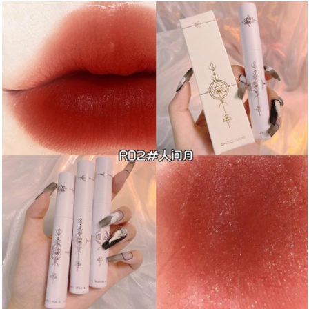 [Hàng mới về] Son Môi Dạng Lỏng Lâu Trôi Chống Thấm Nước Màu Sắc Tự Nhiên