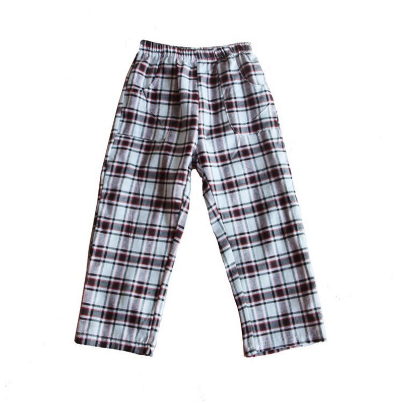 BEAR LEADER Set Đồ Mùa Hè 2 Món Gồm Áo Thun Trắng Tay Cộc In Chữ + Quần Kẻ Sọc Caro In Chữ Cho Bé Trai 2-5 Tuổi