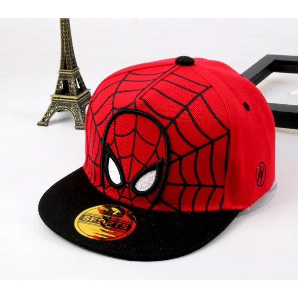 Mũ snapback bé trai Marvel, người nhện