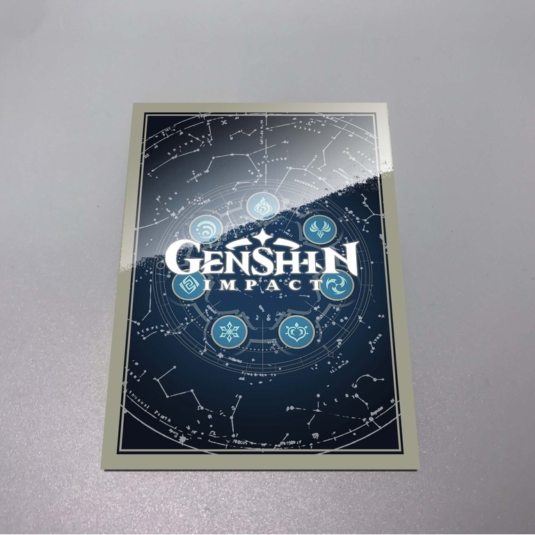 Thẻ bài sưu tầm card custom bánh xốp Genshin Impact Ayato