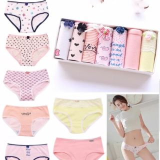 Set 7 quần chip cotton cực xinh
