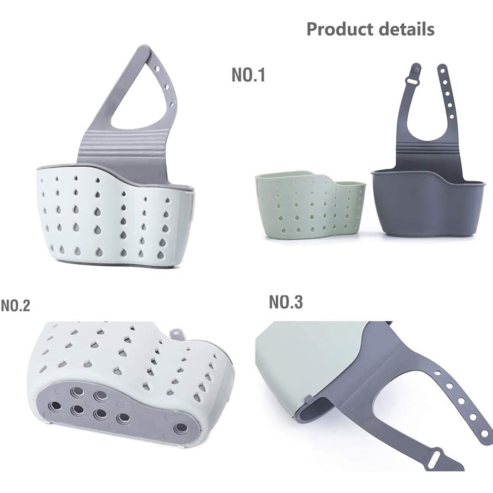 A-LIFE Giá Đỡ Xà Phòng Bằng Nhựa Silicone Có Lỗ Thoát Nước Tiện Dụng Cho Bồn Rửa Nhà Bếp