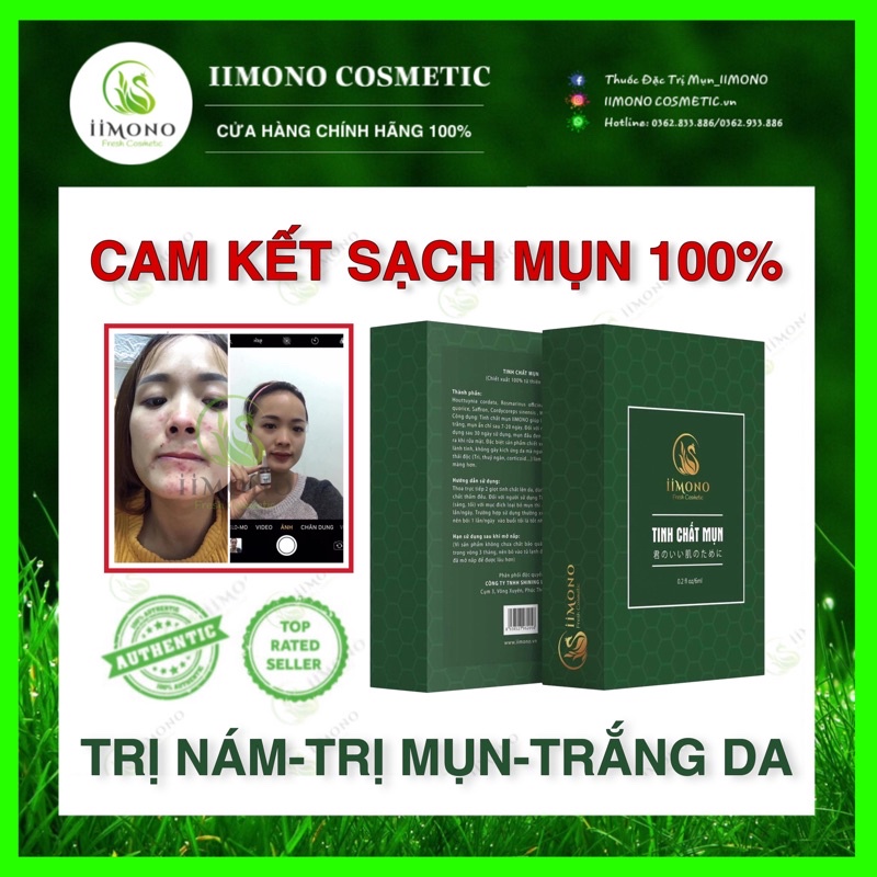 Tinh chất mụn IIMONO 6ml