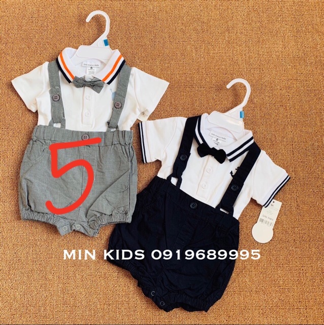 Set công tử 3ct bé trai siêu xinh