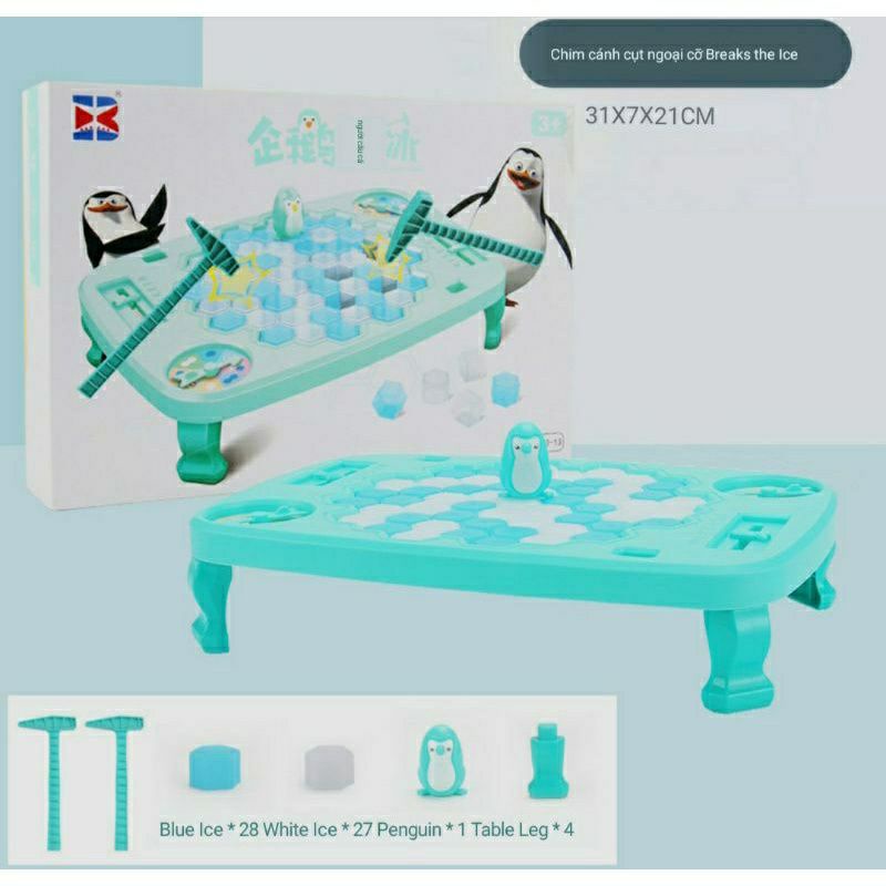 Đồ chơi phá băng giải cứu chim cánh cụt loại siêu to