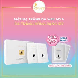 Mặt Nạ Trắng Da Weilaiya Chính Hãng Bổ Sung Nước Dưỡng ẩm Da Trắng Hồng Rực Rỡ - Hộp 28 Miếng - Lunary Beauty