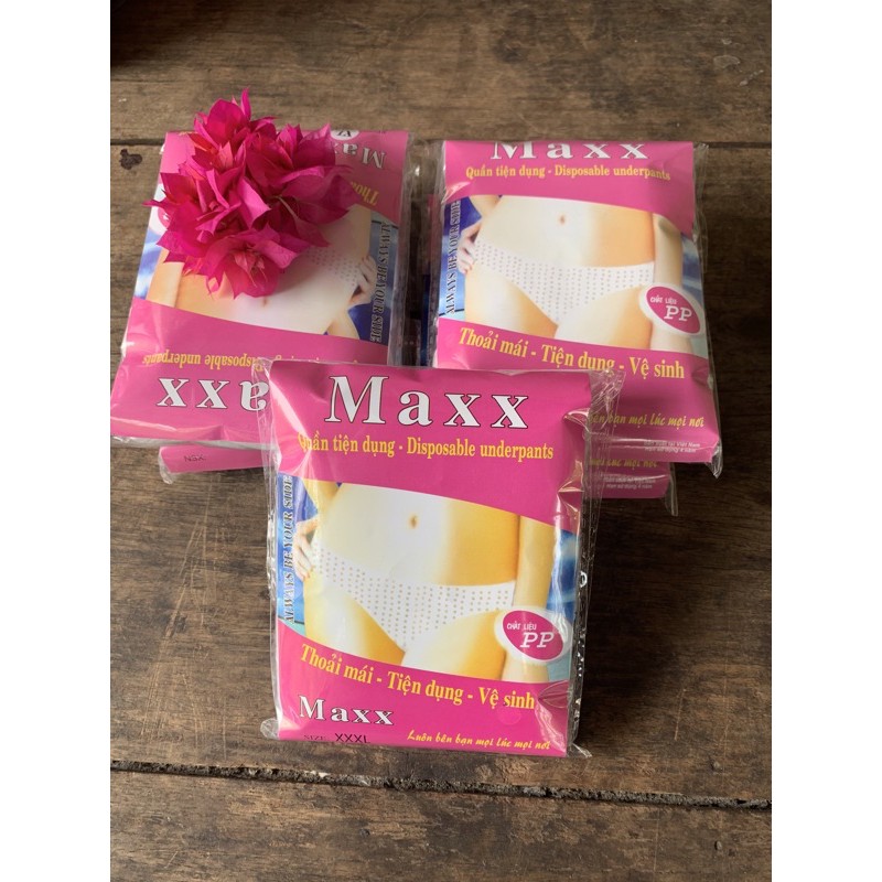 Quần Lót Giấy cho các mẹ sau khi sinh, 1 gói 5 chiếc (MSP: Đáy Cotton)