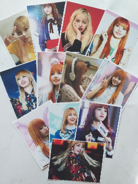 LOMO CARD LISA (BLACK PINK)