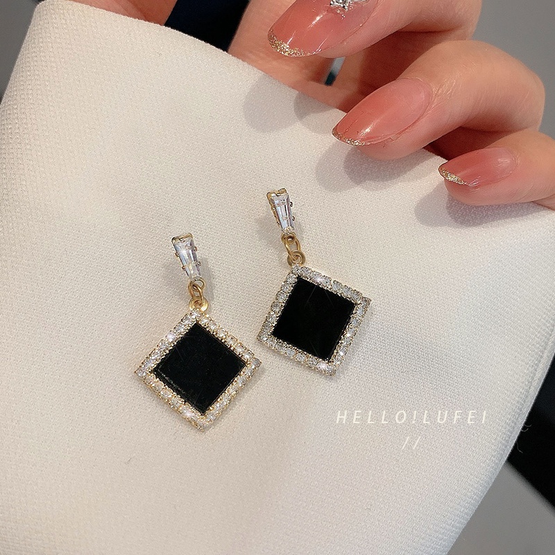 Khuyên Tai Nữ Mạ Bạc 925 Thời Trang Hàn Quốc