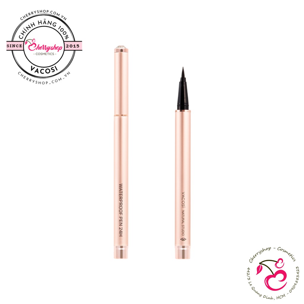 💥🍒Kẻ mắt Vacosi Waterproof 24h Pen