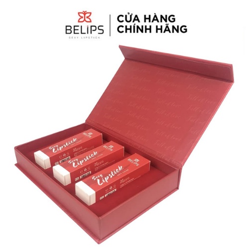 Set Son Môi Belips - Bộ Quà Tặng Bạn Gái Sang Trọng Quyến Rũ Đẳng Cấp Phiên Bản Giới Hạn &quot;Full Of Love&quot;