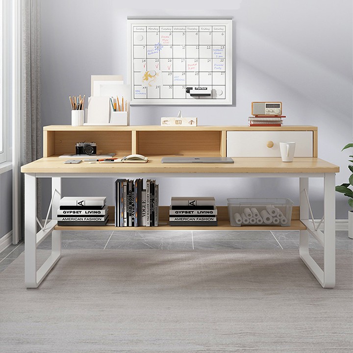 Bàn làm việc, bàn học kèm ngăn kéo hiện đại BAH054