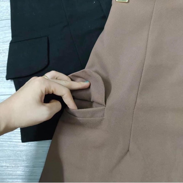 [ Mã FAMAYWA giảm 10K đơn 50K] Chân Váy Cạp Siêu Cao 2 Túi Nắp | BigBuy360 - bigbuy360.vn