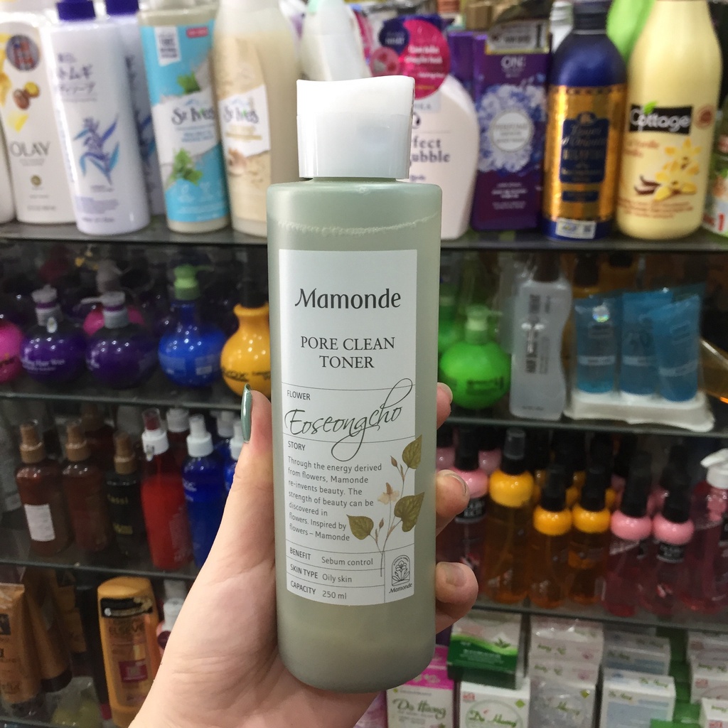 Nước hoa hồng Mamonde Eoseongcho xanh 250ml