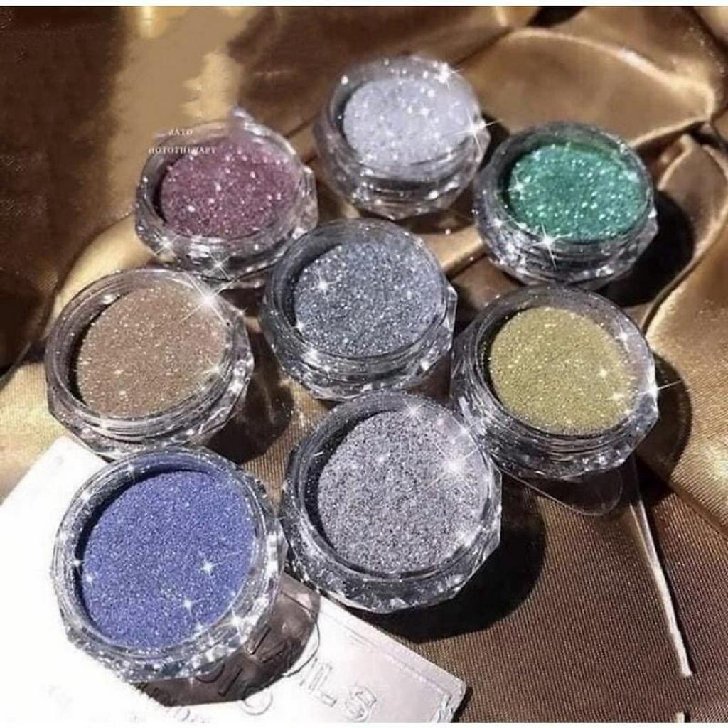 Set nhũ rắc flash siêu sáng - nhũ kim cương - Hotrend Chanh Nail