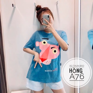Bigsize Áo thun báo hồng A76
