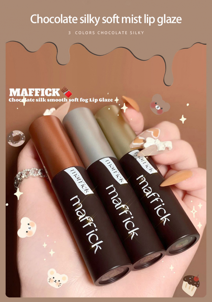 【Ready Stock】 Velvet Lipstick Matte Texture Waterproof And Sweat-proof Rich Color Lipstick 【queen2019】