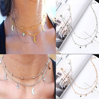 Dây chuyền mặt trăng khuyết nhã nhặn thời trang