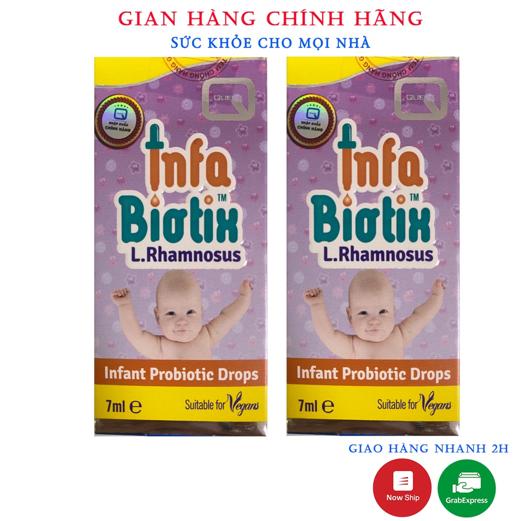 Men Vi Sinh Infa Biotix Bổ Sung Lợi Khuẩn Giúp Cân Bằng Hệ Tiêu Hóa,Tăng Đề Kháng