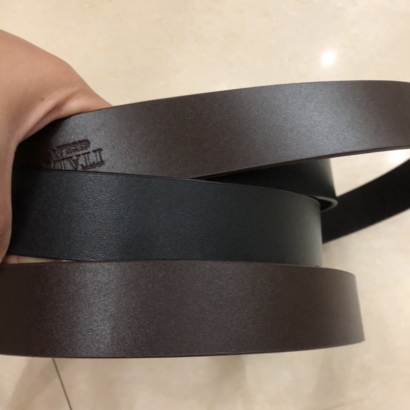 Thắt lưng nam da bò size 33mm thắt lưng bản nhỏ