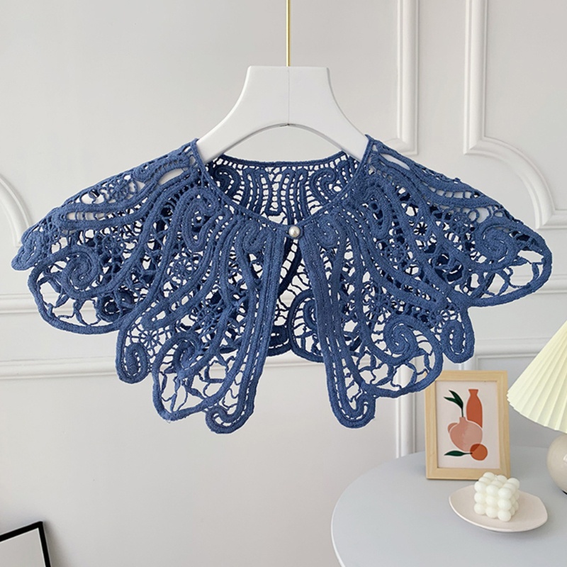 Cổ áo ren hoa giả đính ngọc trai ngọt ngào cho nữ
 | BigBuy360 - bigbuy360.vn