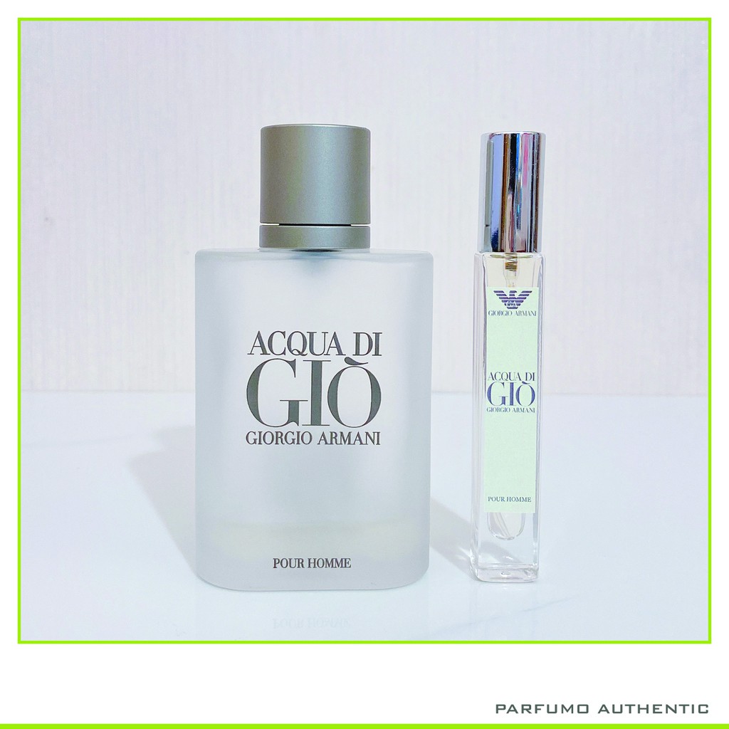 [ Cam Kết Chính Hãng ] Nước hoa Armani Acqua Di Gio Giò Trắng 10ml 5ml 2ml