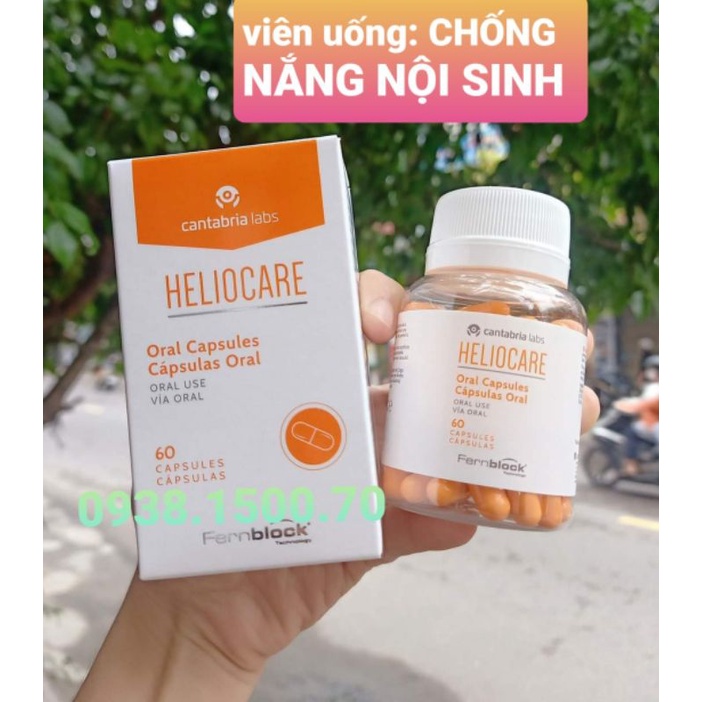 CHỐNG NẮNG NỘI SINH HELIOCARE Advanced Oral Capsules 60 thumbnail