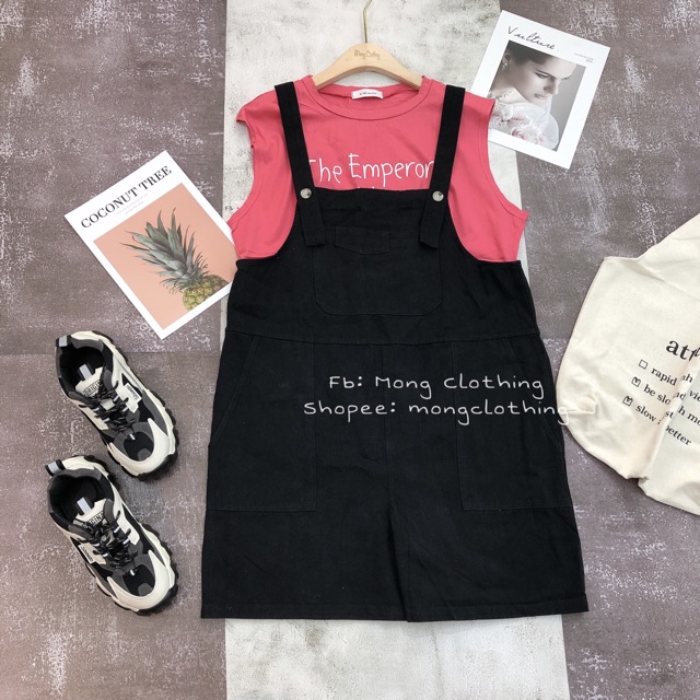 Quần yếm ngố form to rộng (không kèm áo) | BigBuy360 - bigbuy360.vn