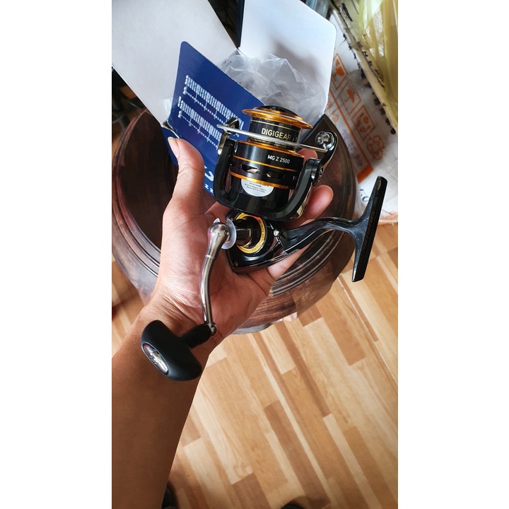 Máy câu Daiwa MGZ chuyển tải cá lớn