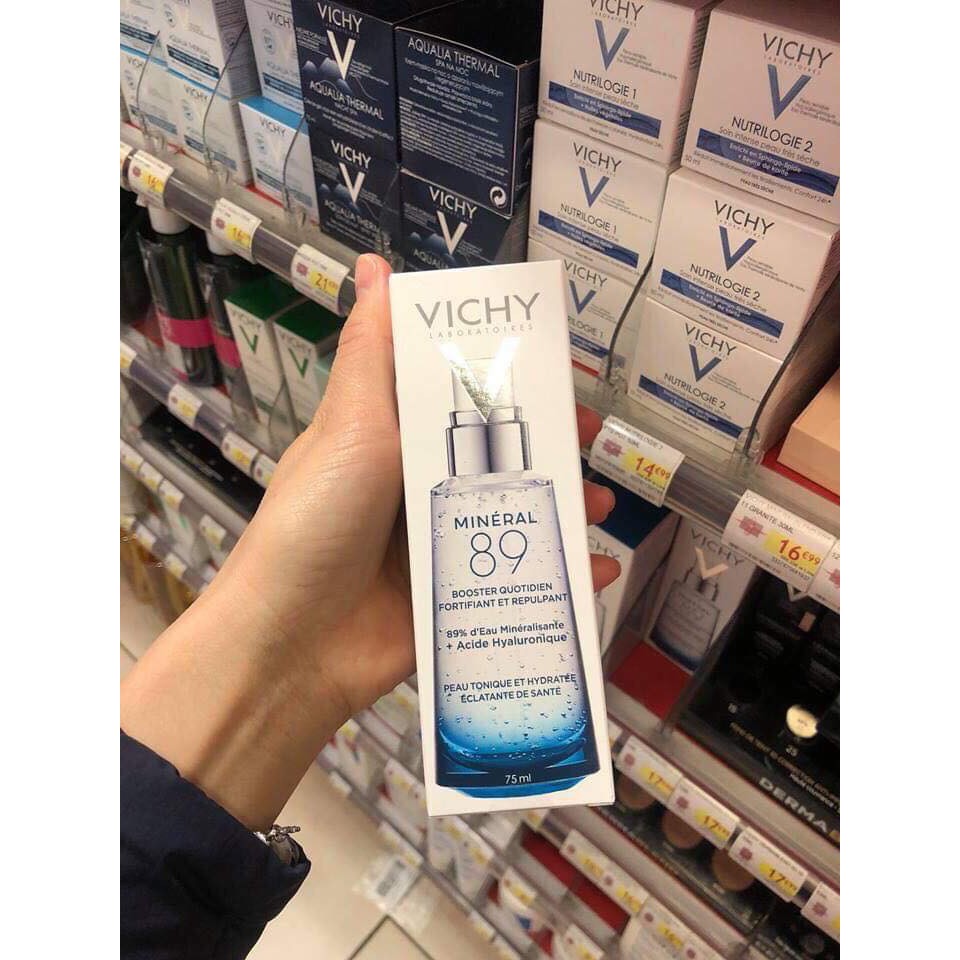 DƯỠNG CHẤT KHOÁNG CÔ ĐẶC GIÚP PHỤC HỒI VÀ BẢO VỆ DA VICHY MINERAL 89