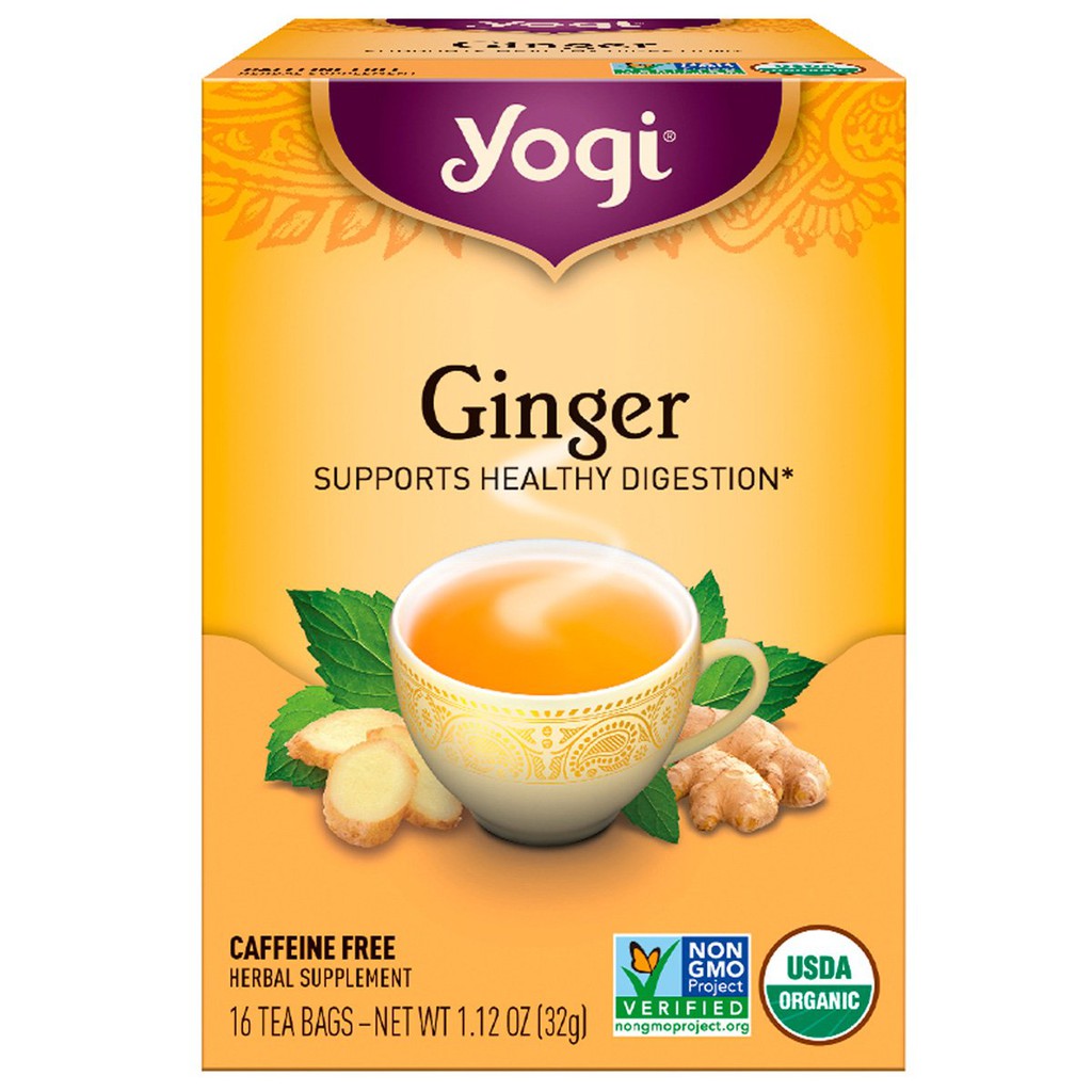 Trà Gừng Hữu Cơ Yogi Organic Ginger Tea