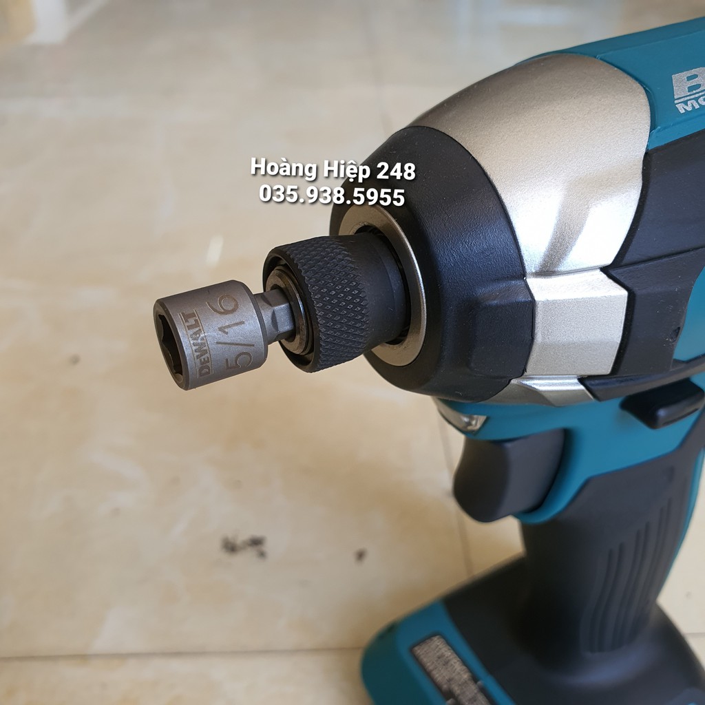 Đầu bắn tôn Dewalt 8mm dài 35mm