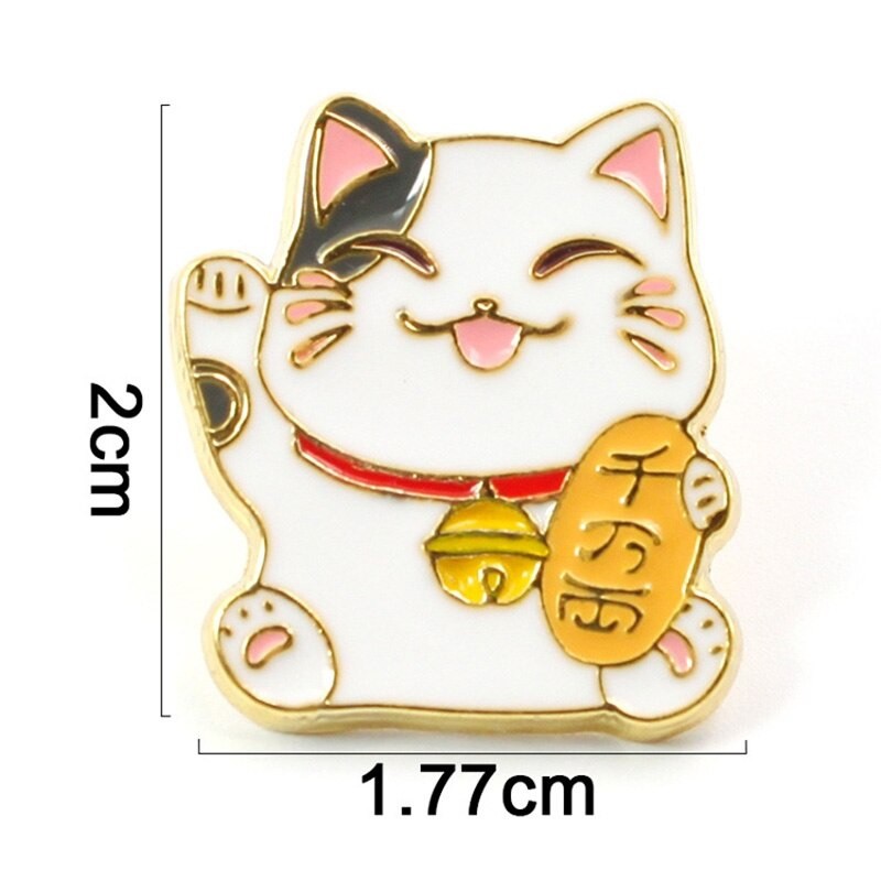 Pin cài áo mèo Neko Nhật Bản - GC099