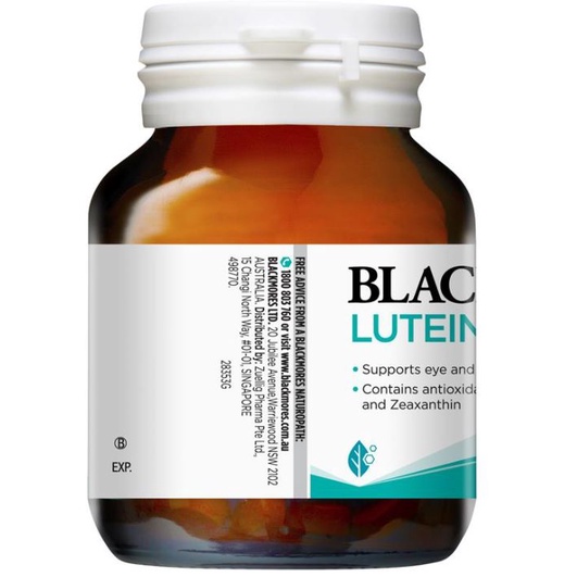 Thuốc uống bổ mắt Blackmores Lutein hộp 60 viên
