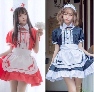 Trang phục Hầu gái cosplay maid neko Halloween costume