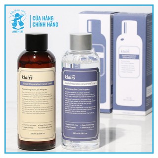 Nước hoa hồng Klairs Supple Preparation Unscented Toner