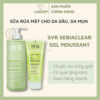 Sữa rửa mặt svr sebiaclear gel moussant 400ml gel rửa mặt svr comesticss
