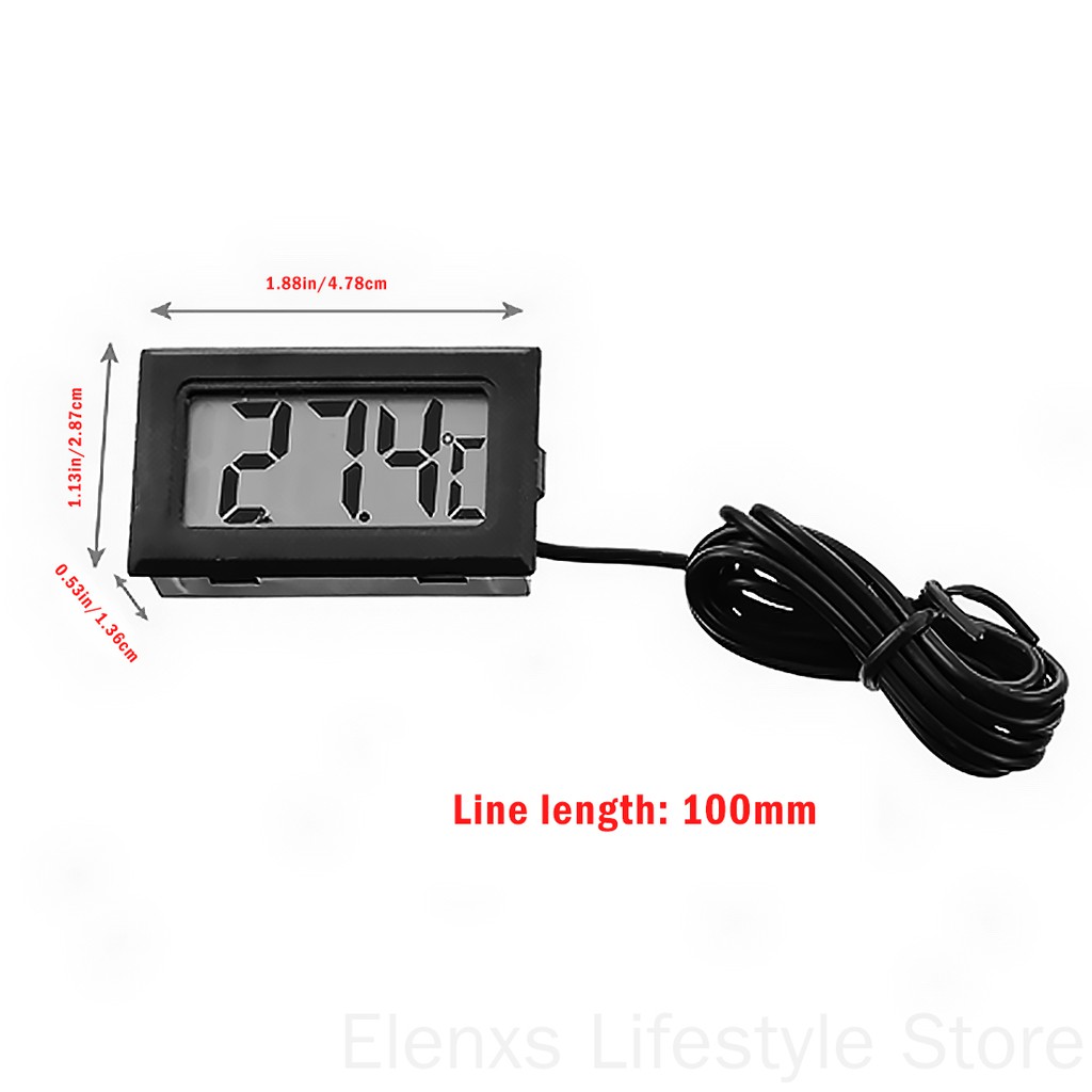 Nhiệt Kế Điện Tử Màn Hình Lcd Cho Tủ Lạnh