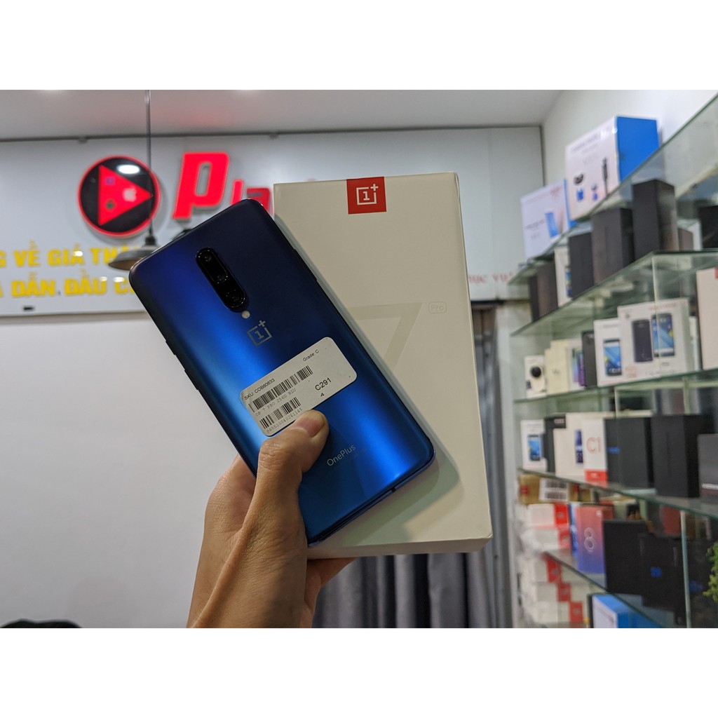 Điện Thoại OnePlus 7 Pro 2sim Likenew Kèm sạc chính hãng Oneplus  || 8/256GB Snap855 Cấu Hình khủng tại Playmobile