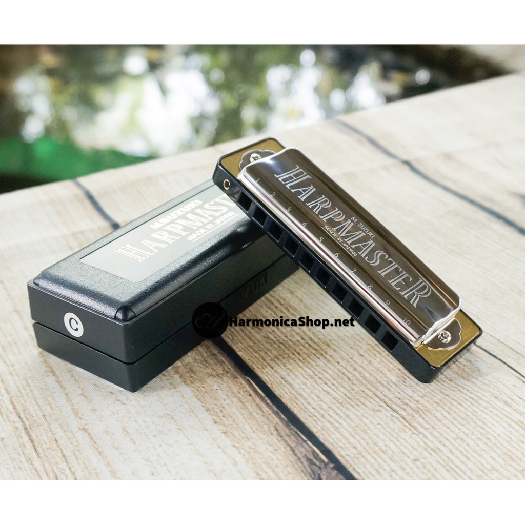 Kèn harmonica Suzuki Harpmaster Mr-200 10 lỗ