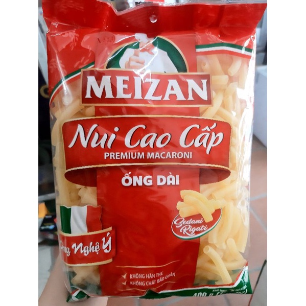 NUI ỐNG DÀI, NUI CAO CẤP MEIZAN 400gr