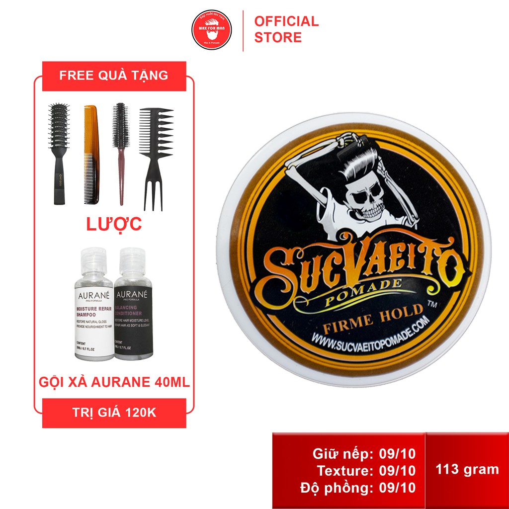 Sáp vuốt tóc Suavecito Firme Hold