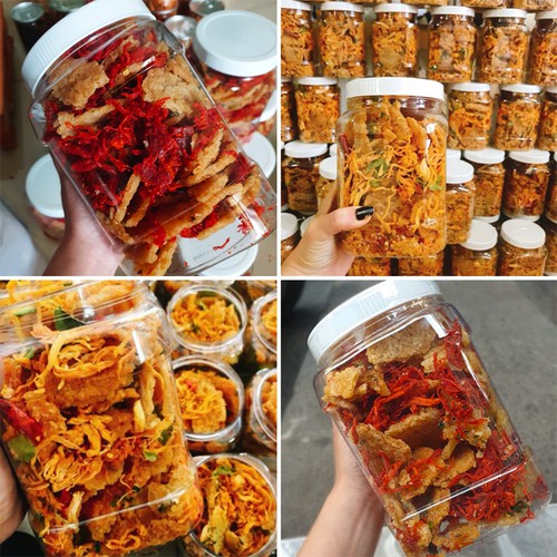 500G Cơm Cháy Mix Khô Gà / Bò / Chà Bông / Rong Biển Trai Đẹp