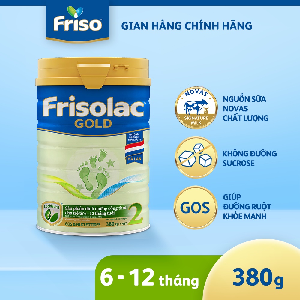 Sữa Friso Frisolac gold 2 400g [Date 2024]