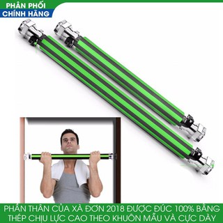 Xà đơn treo tường 2018 có chốt chống xoay 80 - 130 cm tự tập luyện, workout - BONGBONSPORTS