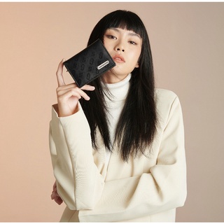 Ví Gập Đôi Nữ Da In SAIGON SWAGGER® Eclipse Fold Wallet