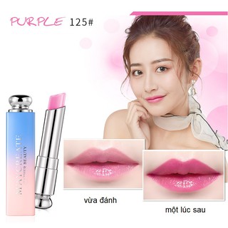 Son dưỡng đổi màu dưỡng ẩm môi Maycreate MCT002